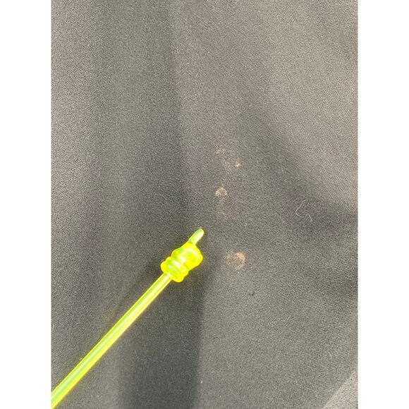 H&M Women's Black Solid Black High-Rise Wide-Leg Pull-On Pants SZ S - Picture 5 of 12